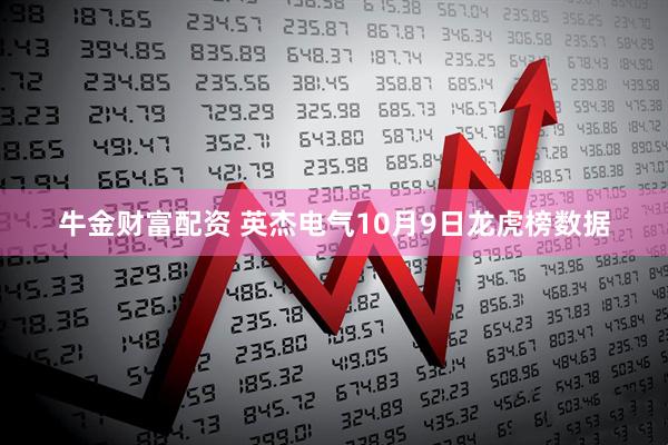 牛金财富配资 英杰电气10月9日龙虎榜数据